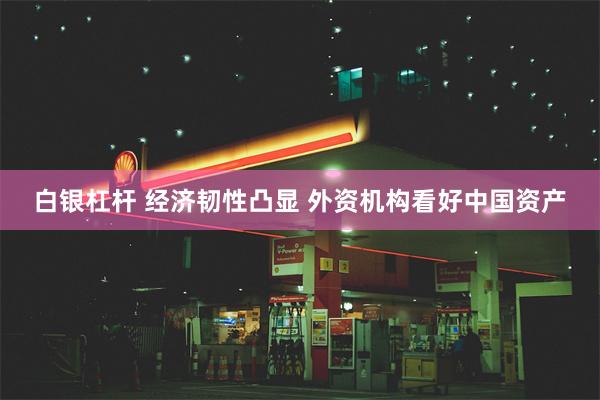 白银杠杆 经济韧性凸显 外资机构看好中国资产