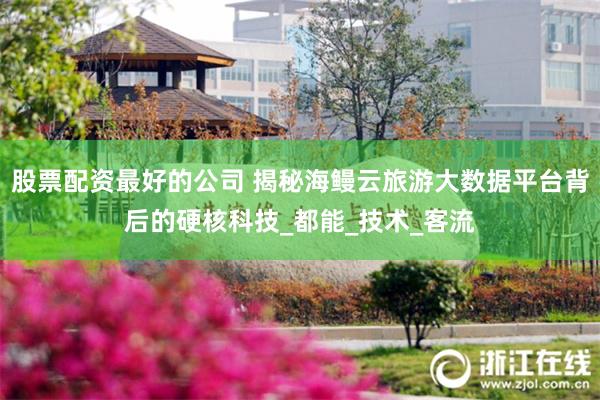 股票配资最好的公司 揭秘海鳗云旅游大数据平台背后的硬核科技_都能_技术_客流